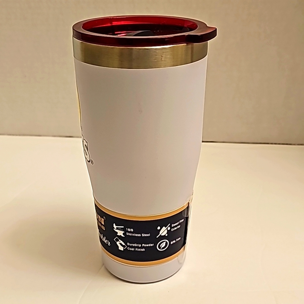 Buc-ee’s Yukon Outfitters Hot / Cold white Tumbler Stainless Steel 20oz … - Picture 2 of 7